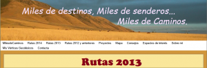 rutas 2013