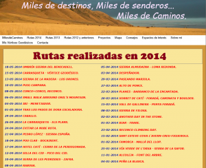 rutas 2014